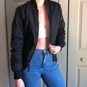 PACSUN / black puffer jacket 🖤